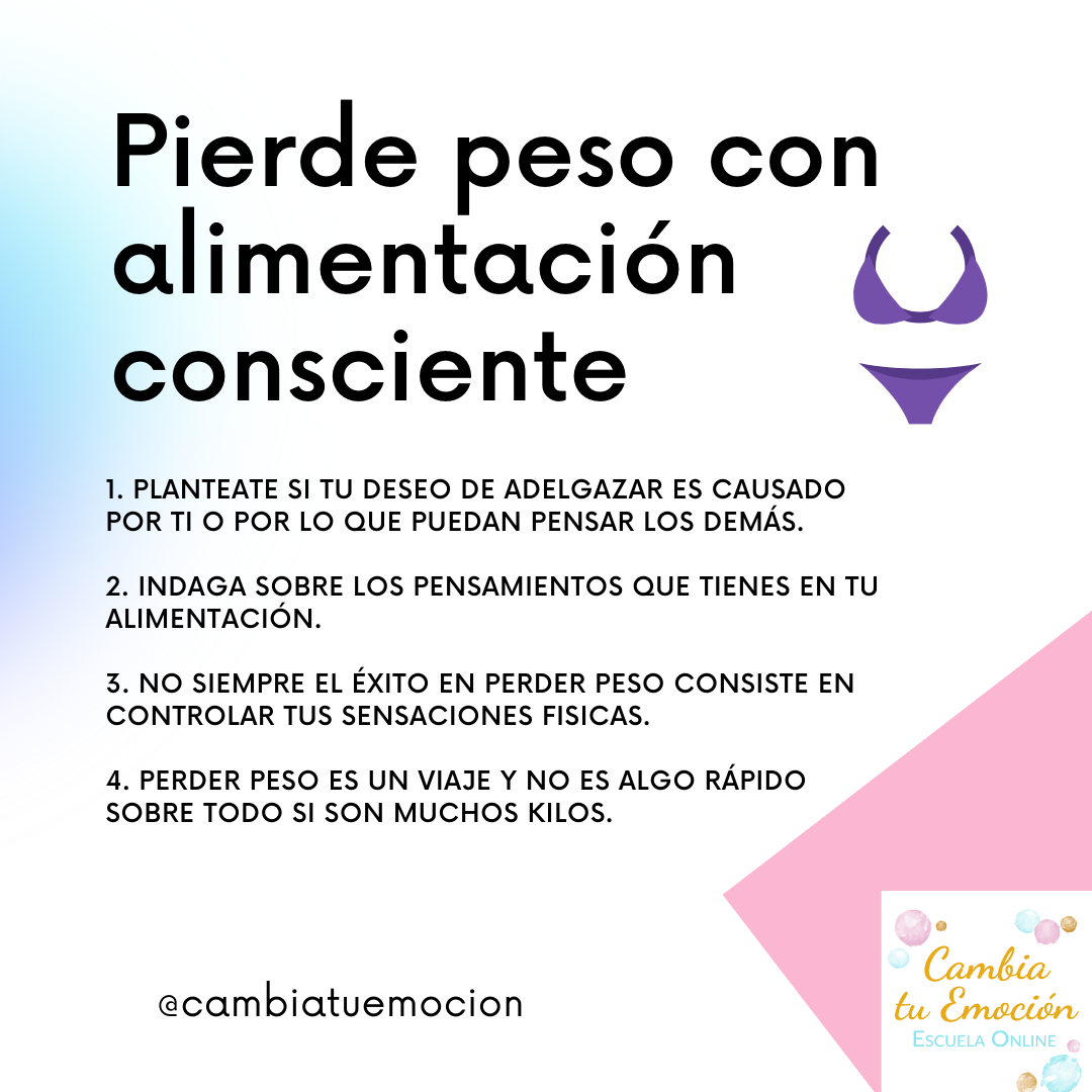 Alimentación consciente